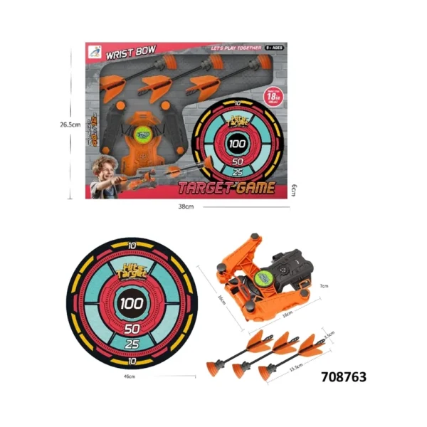 קליעה חץ וקשת עם מקלע לכף היד – WRIST BOW
