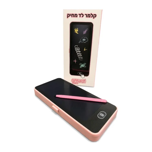 קלמר לד מחיק ורוד