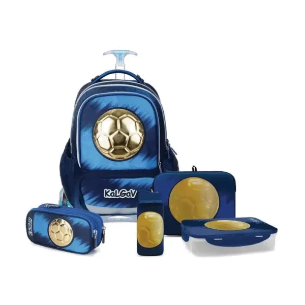 המארז המושלם X-FIX קל גב- כדור רגל TROLLEY Soccer Ball