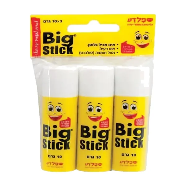 מארז 3 יח' בשקית דבק ביג סטיק 10 גרם Big Stick Glue