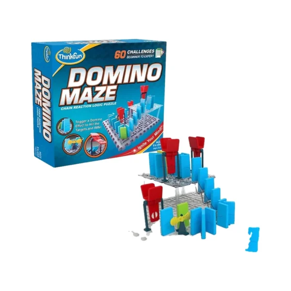 משחק חשיבה מבוך דומינו Domino Maze